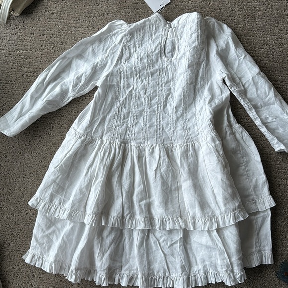 Morton Mac Dalia Dress in White - Picture 9 of 12